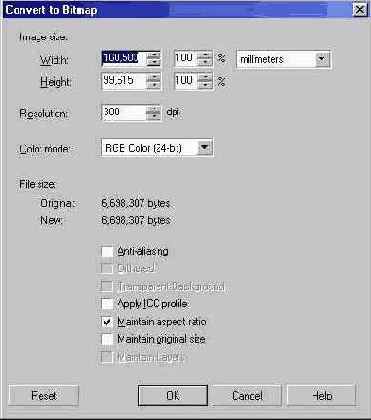   Convert to Bitmap